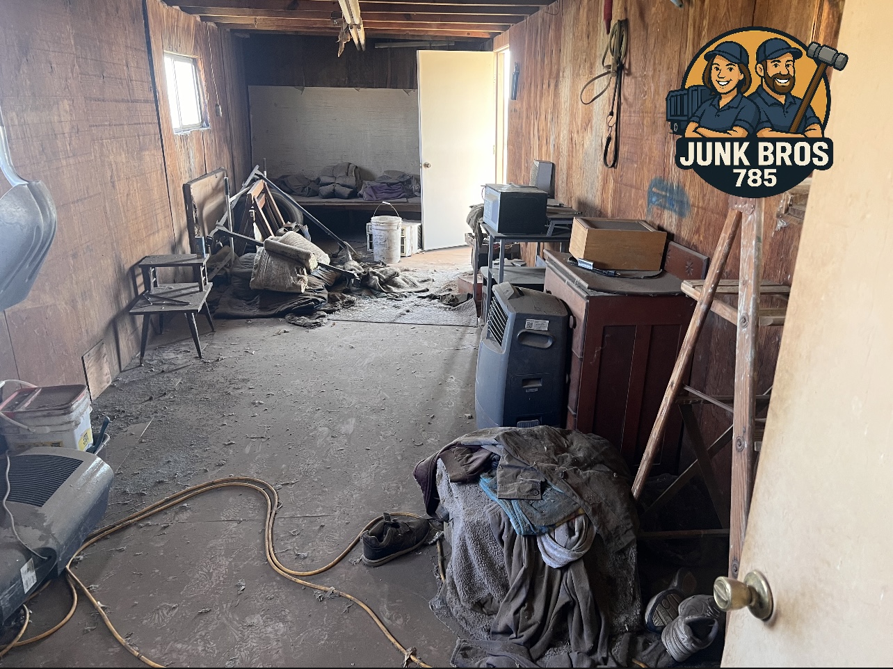 Shop before cleanout